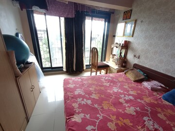 Bedroom in 2 BHK Apartment at Om Sai Shree CHS, Vashi Sector 28 – for Rent
