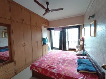 Bedroom in 2 BHK Apartment at Om Sai Shree CHS, Vashi Sector 28 – for Rent