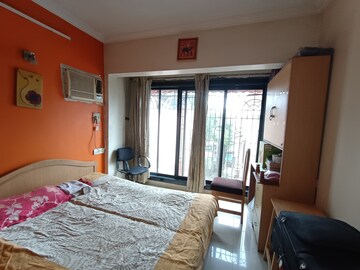 Bedroom in 2 BHK Apartment at Om Sai Shree CHS, Vashi Sector 28 – for Rent