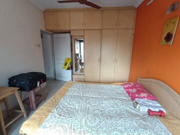Bedroom in 2 BHK Apartment at Om Sai Shree CHS, Vashi Sector 28 – for Rent