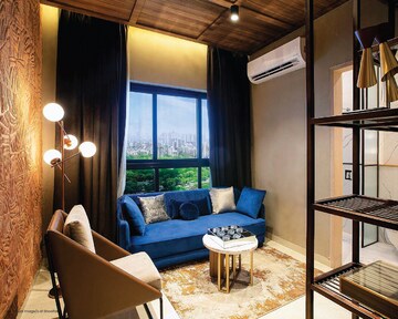 Living Room in 5 BHK Apartment at Raymond Ten X Era, Pokhran Road No One – for Sale