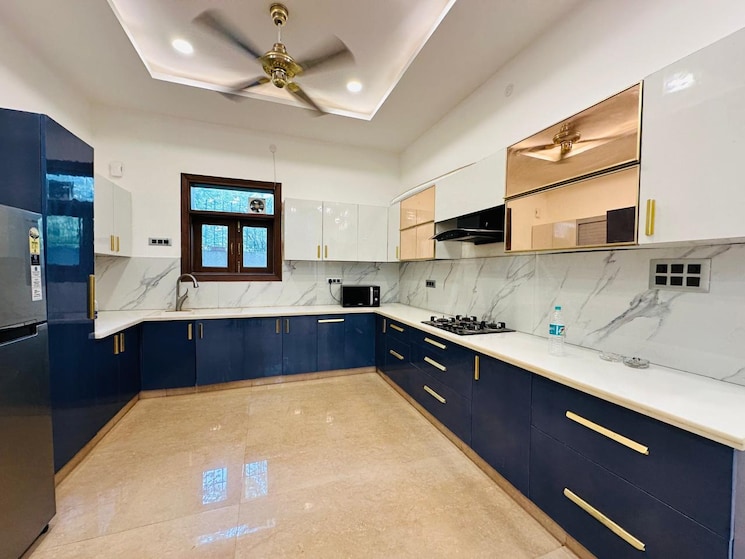 Kitchen, saket 3 Bedroom 1600 Sq.Ft. Apartment In Saket Delhi 9142361