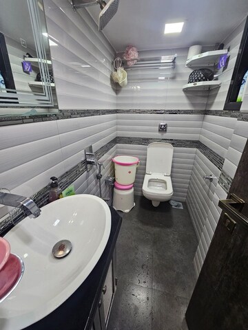 Bathroom in 2 BHK Apartment at Bandra West – for Rent