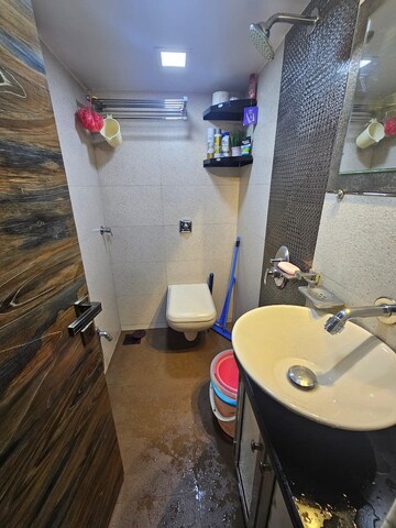 Bathroom in 2 BHK Apartment at Bandra West – for Rent