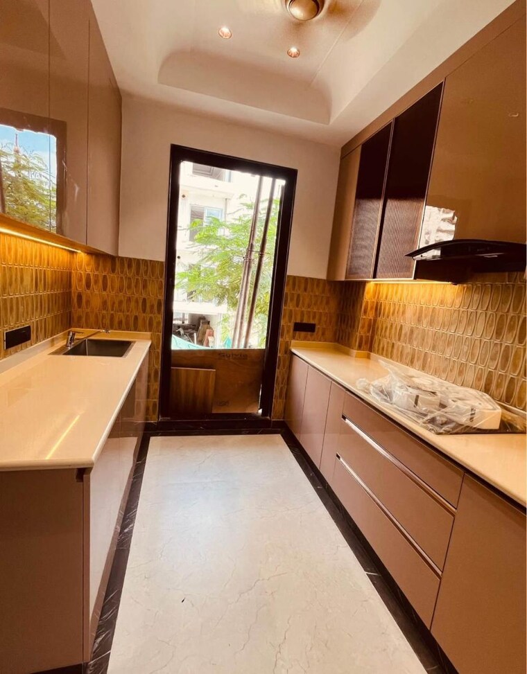 Kitchen, bptp-astaire-gardens 3 Bedroom 1500 Sq.Ft. Builder Floor In Sector 70a Gurgaon 9142465