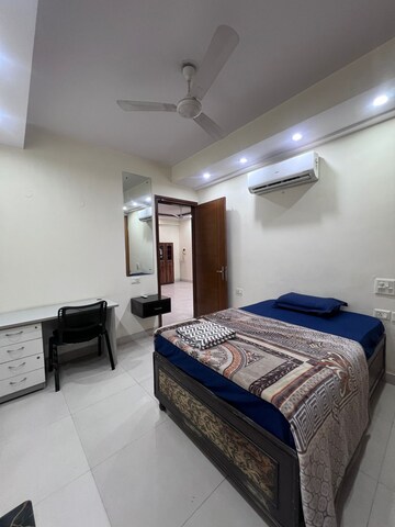 Bedroom in 3 BHK Builder Floor at Greater Kailash ii – for Rent