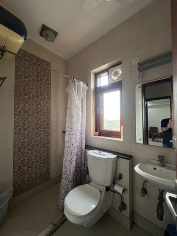 Attached Bathroom in 3 BHK Builder Floor at Greater Kailash ii – for Rent