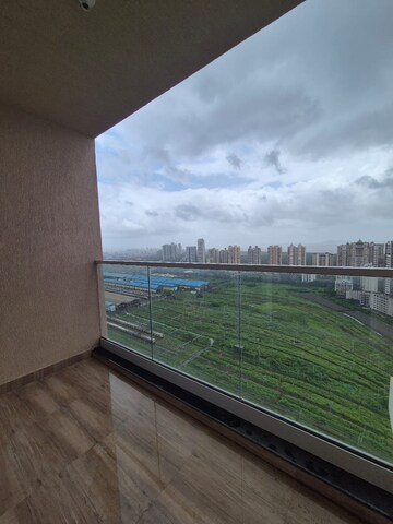 Balcony in 2 BHK Apartment at Kamdhenu Vogue, Sanpada – for Rent