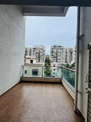 Balcony in 2 BHK Apartment at Shree Vardhaman Dreams, Wakad – for Rent