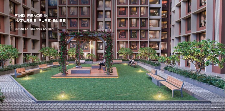 Garden, khanda colony 2 Bedroom 762 Sq.Ft. Apartment In Khanda Colony Navi Mumbai 9145877
