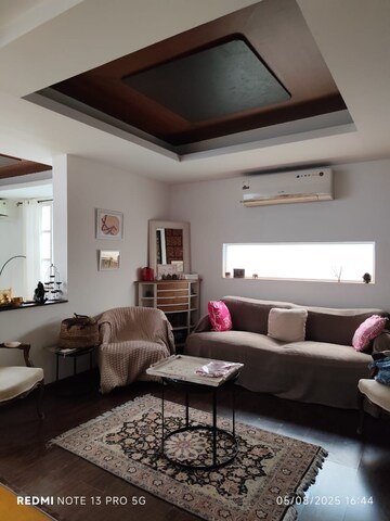 Living Room in 4 BHK Penthouse at Ahuja Skav 909 Lavelle, Ashok Nagar – for Rent