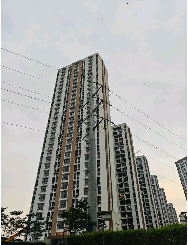 2 BHK + Pooja Room Apartment For Rent in Lodha Crown Quality Homes