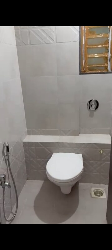 Bathroom in 1 BHK Apartment at DGS Sheetal Tapovan, Malad East – for Rent