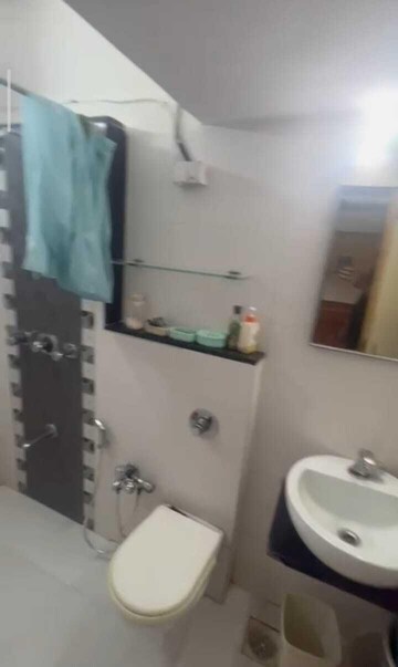 Bathroom in 3 BHK Apartment at Lokhandwala Complex, Andheri West – for Sale