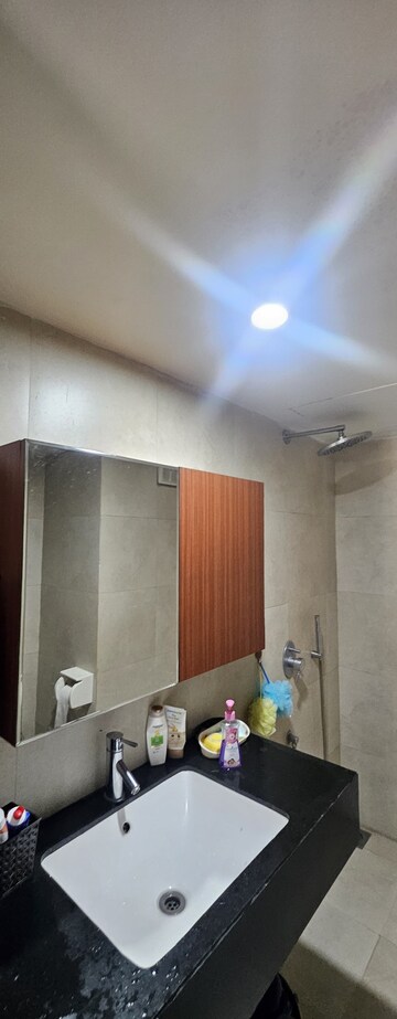 Bathroom in Studio Apartment at Lodha Belmondo, Gahunje – for Rent