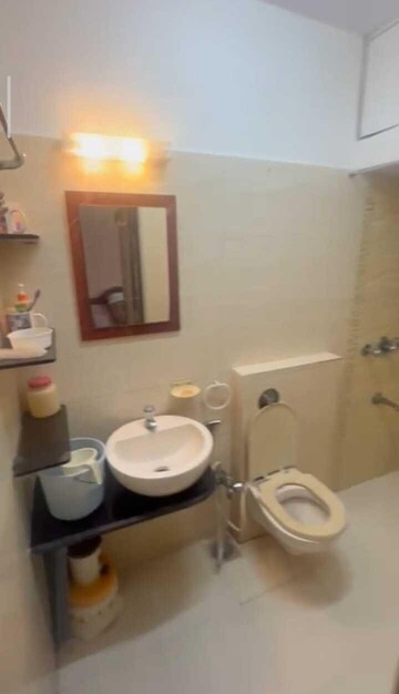 Bathroom in 3 BHK Apartment at Lokhandwala Complex, Andheri West – for Sale