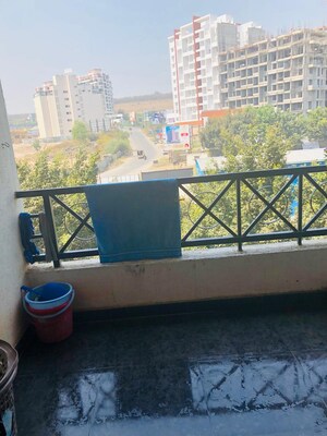 Balcony in 2 BHK Apartment at Raheja Vistas Phase 3, Mohammadwadi – for Sale