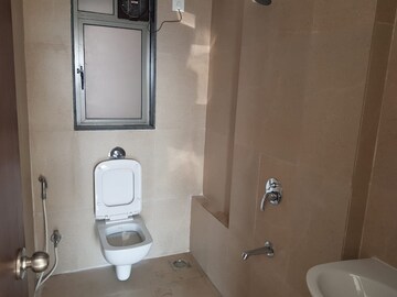 Bathroom in 1 BHK Apartment at JVM Corner Stone, Naupada – for Rent