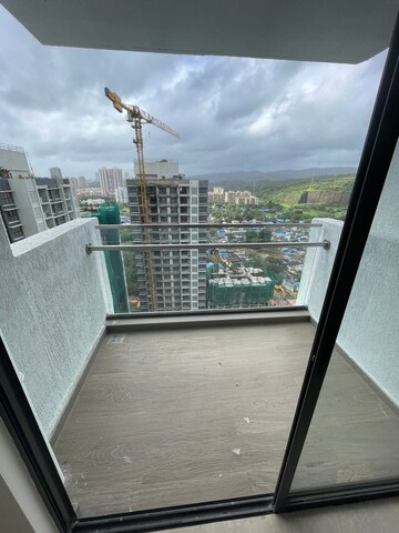 Balcony in 3 BHK Apartment at Lodha Woods, Kandivali East – for Rent