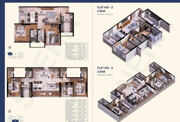 Floor Plan in 4 BHK Apartment at Borivali West – for Sale