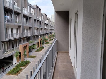 Balcony in 3 BHK Apartment at Smart World Orchard, Sector 61 – for Rent