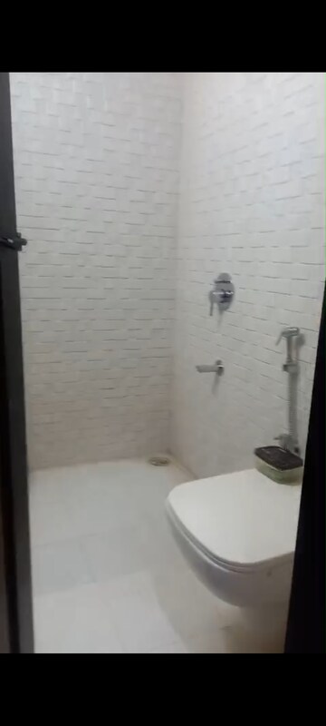 Bathroom in 1 BHK Apartment at Jasdanwala Building, Bhuleshwar – for Rent