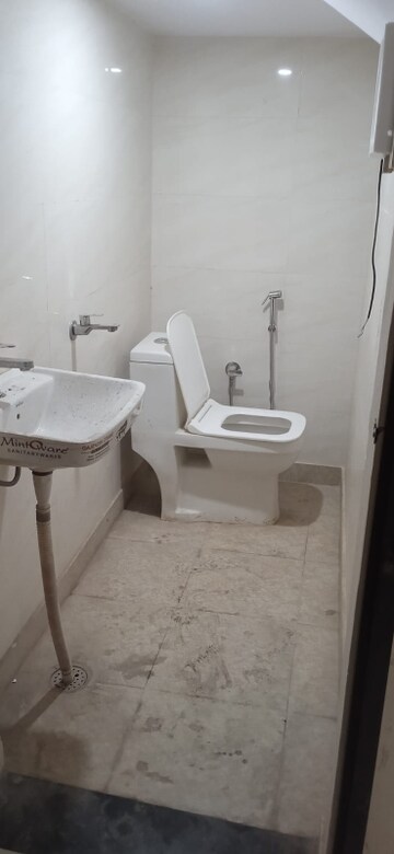 Bathroom in 1 RK Apartment at Mahavir Enclave 1 – for Rent