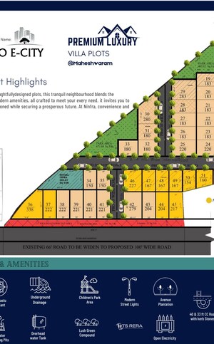  Plot – Exterior View View at Maheshwaram - for Sale