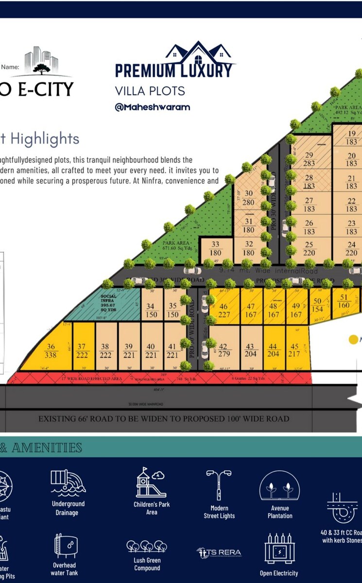 Exterior View, maheshwaram  181 Sq.Yd. Plot In Maheshwaram Hyderabad 9142737