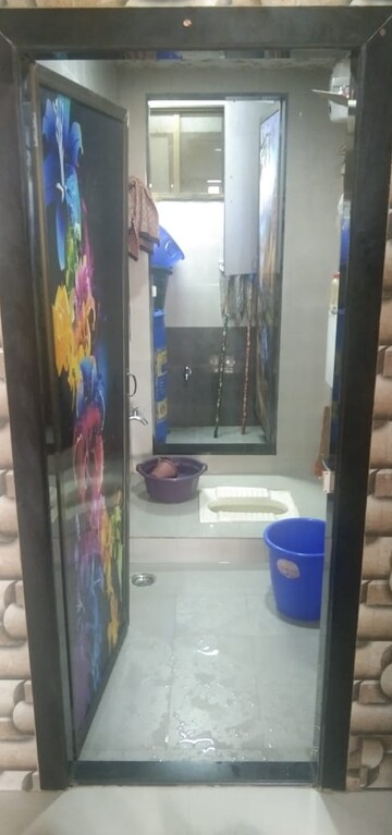 Bathroom in 2 BHK Apartment at RD Shikha, Kopar Khairane – for Rent