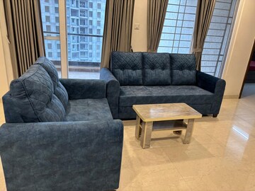 Living Room in 2 BHK Apartment at Majestique Towers, Kharadi – for Rent