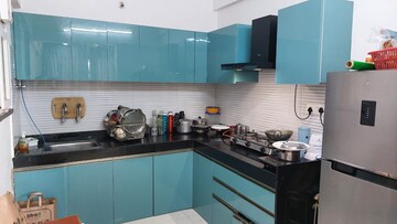 Kitchen in 2 BHK Apartment at Majestique Towers, Kharadi – for Rent