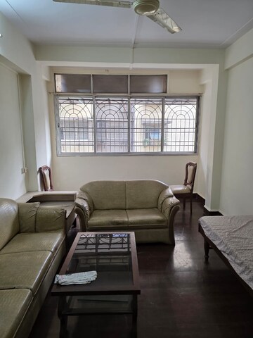 Living Room in 1.5 BHK Apartment at Kamla Airbus, Andheri East – for Rent