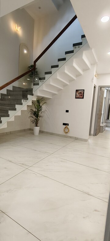 Staircase in 4 BHK Villa at Ramnagariya – for Sale