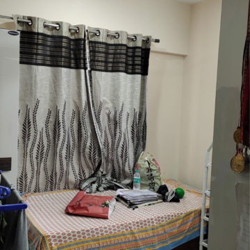 Bedroom in 2 BHK Apartment at Yashwin Jeevan and Orchid, Mahalunge – for Rent