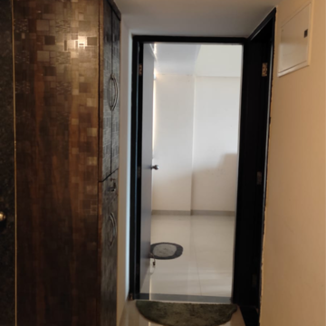 Bathroom in 2 BHK Apartment at Yashwin Jeevan and Orchid, Mahalunge – for Rent