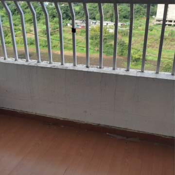 Balcony in 2 BHK Apartment at Yashwin Jeevan and Orchid, Mahalunge – for Rent