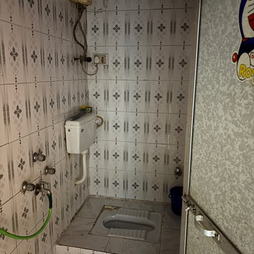 Bathroom in 2 BHK Apartment at Sai Plaza CHS, Panvel Sector 15a – for Rent
