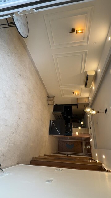 Staircase in 3 BHK Builder Floor at East Of Kailash – for Sale