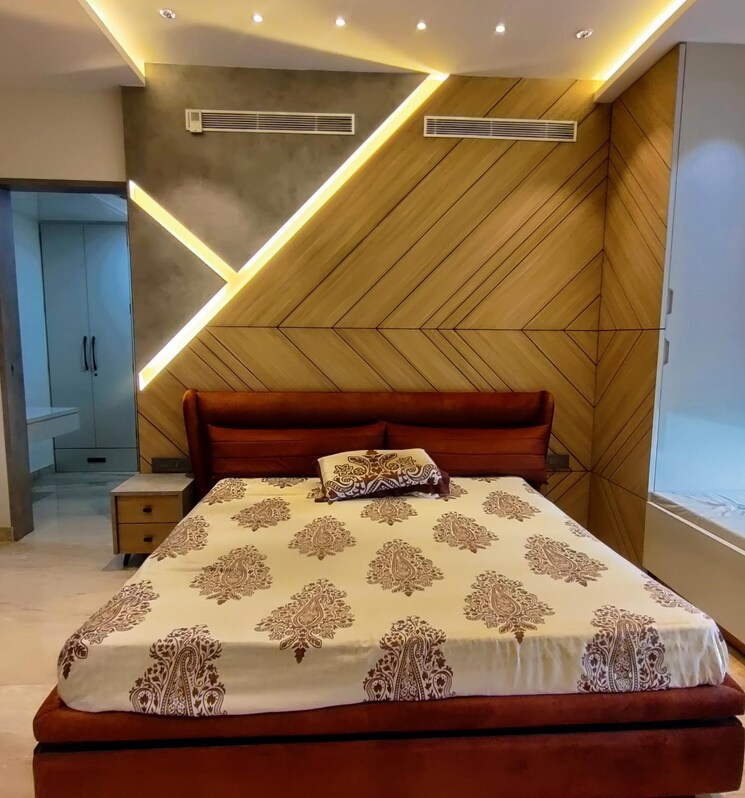 Bedroom, marvel-bounty 4 Bedroom 5400 Sq.Ft. Apartment In Hadapsar Pune 6046430