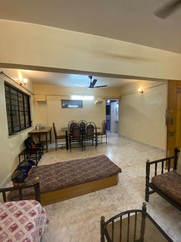 Living Room in 2 BHK Apartment at Dhanraj Park Society, Wakad – for Rent