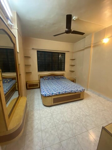 Bedroom in 2 BHK Apartment at Dhanraj Park Society, Wakad – for Rent