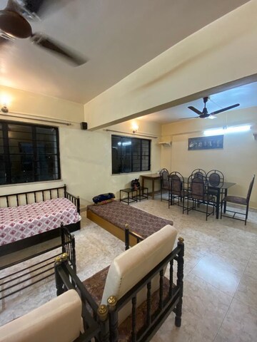 Living Room in 2 BHK Apartment at Dhanraj Park Society, Wakad – for Rent