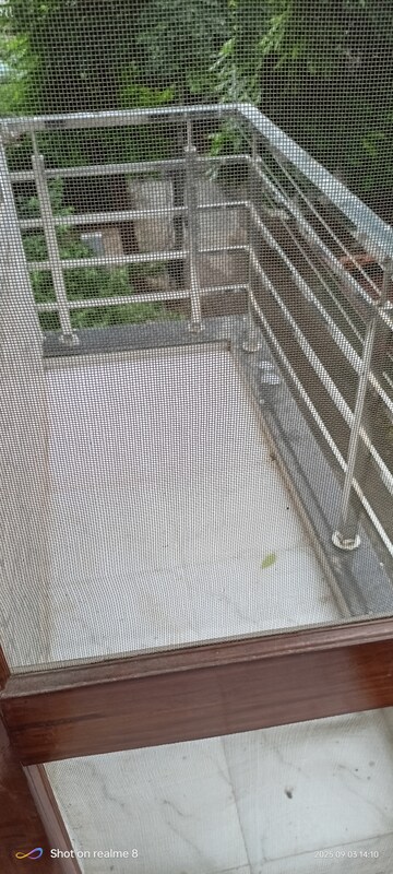 Balcony in 1.5 BHK Independent House at Sector 52a – for Rent