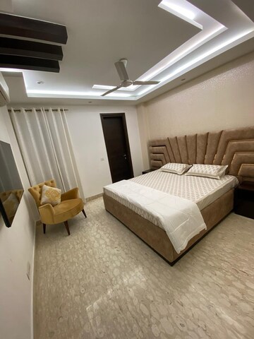 Living Room in 3 BHK Builder Floor at Greater Kailash I – for Rent