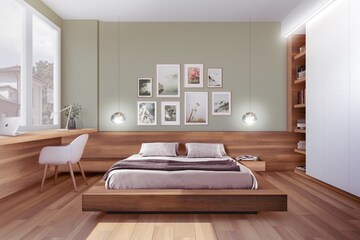 Bedroom in 4 BHK Apartment at Vilas Javdekar Palladio Balewadi Central, Balewadi – for Sale