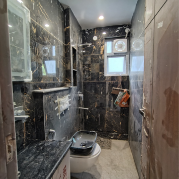 Bathroom in 3 BHK Builder Floor at Malviya Nagar – for Rent