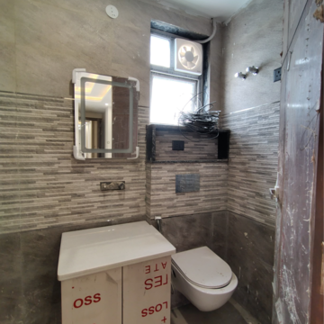 Bathroom in 3 BHK Builder Floor at Malviya Nagar – for Rent