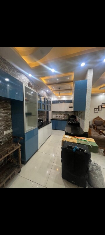 Kitchen in 3 BHK Builder Floor at Saya Gold Avenue, Vaibhav Khand – for Rent