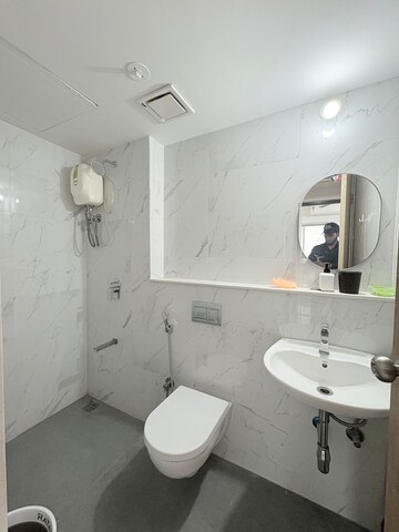 Bathroom in 2.5 BHK Apartment at Lodha Codename Premier, Dombivli East – for Rent